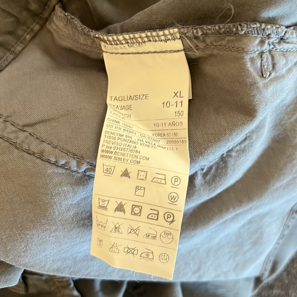 Sisley girls pants. NWT - Picture 10 of 11